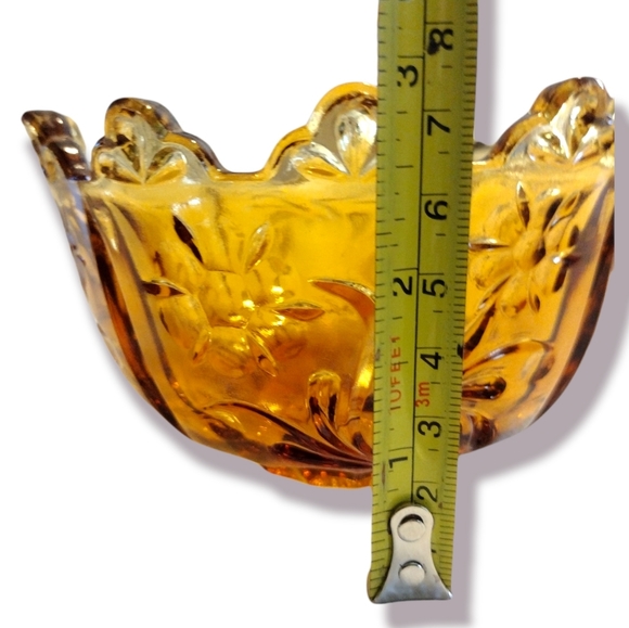 Amber glass dish - Picture 5 of 6